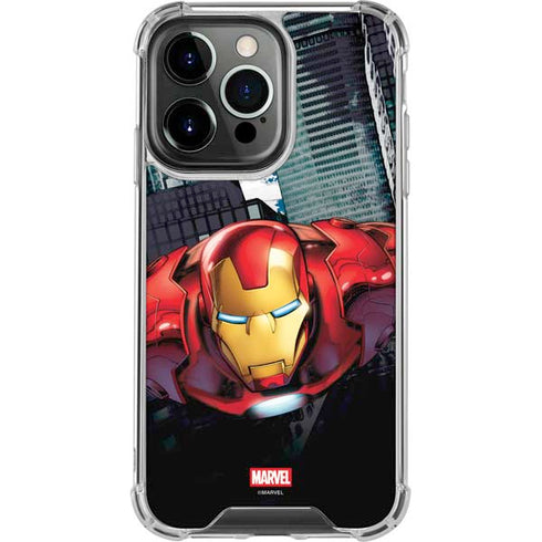 Marvel Avengers Assemble Iron Man iPhone 15 Pro Max Clear Case